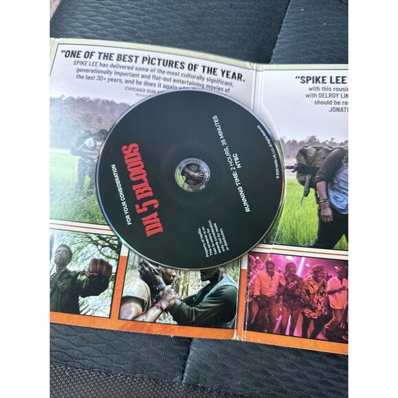 Da 5 Bloods FYC DVD Screener – Spike Lee Chadwick Boseman – Netflix Awards Promo - Picture 4 of 5